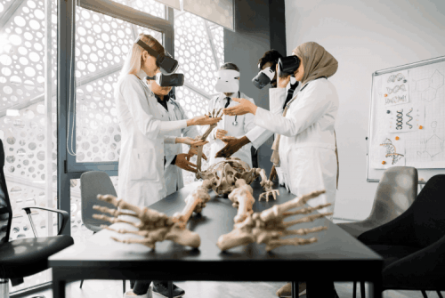 using VR in education